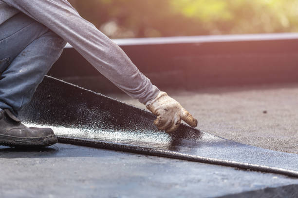 Professional Exterior Waterproofing technician working in Lyons, OH